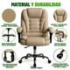 thumbnail image 5 of silla master de oficina beige inmatmex, 5 of 10