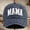 Navy, variant on HNMKIU Mama Hats For Women Adjustable Mini Baseball Cap Funny Novelty Idea Navy,One Size