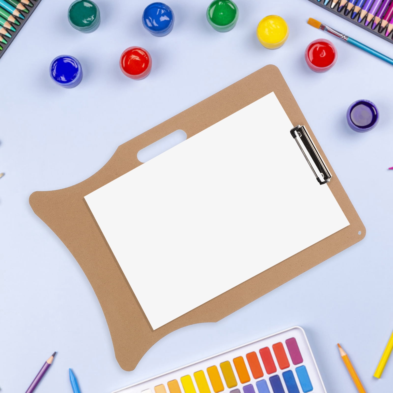 HOMEMAXS Artist Wooden Drawing Board Portable Painting Board Art Clipboard (6K)