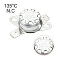 thumbnail image 4 of Uxcell Temperature Control Switch Thermostat 135°C 10A N.C 6.3mm Pin 2 Pack, 4 of 5