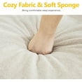 thumbnail image 5 of Lovupet Dog Couch for Large Breed, Fabric Dog Sofa Bed with Anti-Slip Bottom, PS215, 5 of 7