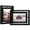 Black-4x6, variant on 2 Pack 5x7 Rotating Floating Picture Frames Double-sided Display With Hd Glass Front Wooden Distressed Frame For Vertical Or Horizontal Tabletop  Black