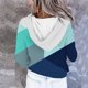 thumbnail image 2 of Gibobby Sudadera con cierre mujer, Sudadera con capucha para mujer (Azul oscuro,M), 2 of 4