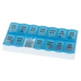 thumbnail image 2 of Ezy Dose Blue, White 7 Day Pill Organizer 67375, 2 of 11