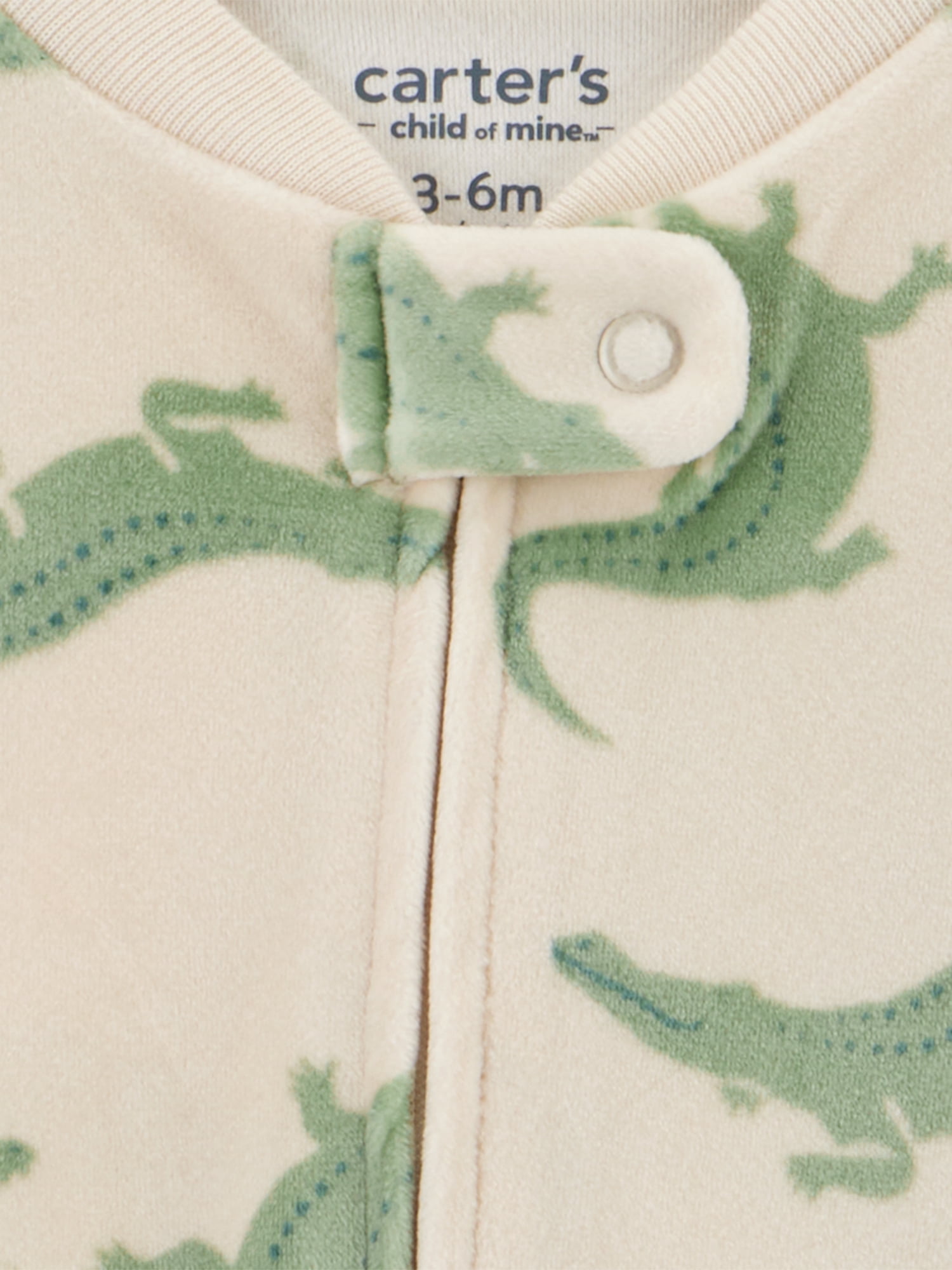 Carter's Child of Mine Baby Cozy Sleep N Play, Single & 2 Pack, Sizes Preemie-6/9 Months