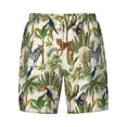 thumbnail image 4 of Lsque Mens Swim Trunks Jungle Animals Pattern - Bathing Suit Compression Liner - Beach Swim Shorts Swimwear - (S-3XL) - Stretch Quick Dry -Large, 4 of 9