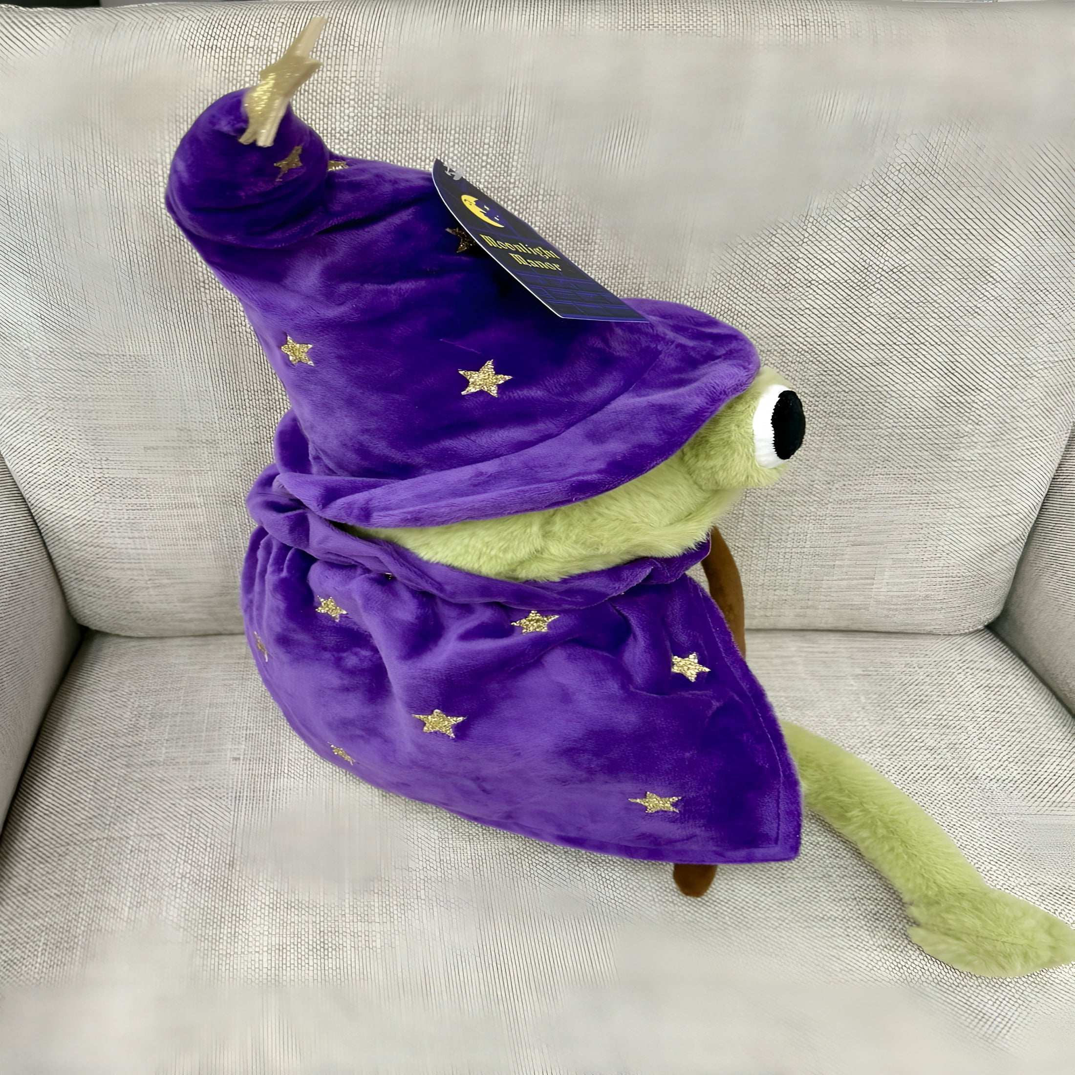 BESTSKY Weighted Wizard Frog Plush – Moonlight Manor Halloween Viral Fun Collectible Gift Toy