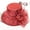 Wine, variant on Red Baseball Caps Women's Church Kentucky Daily Cap Fascinator Bridal Tea Party Wedding Hat