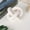 White, variant on Wood Knot Decor,Wood Chain Link Decor with 3-Link,Hand Carved Decorative Boho Wood Knot for Coffee Table,Entryway Modern Farmhouse Shelf Decor(Beige)