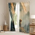 thumbnail image 3 of Erosebridal Teens Wildlife Bear Black Out Curtains,Smoky Woodland Animal Curtains Pack of 2 (42x63 Each) For Boys Girls, 3 of 6