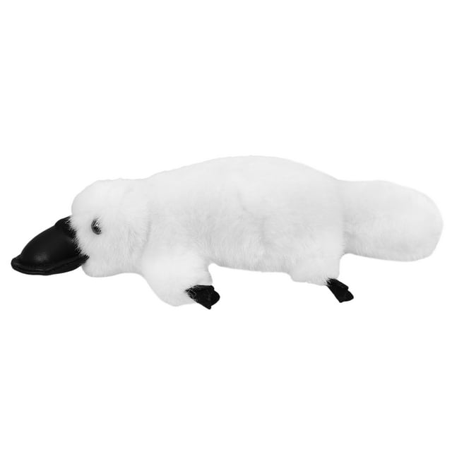KAKOWELY Peluche de animal esponjoso, peluche realista de pico de pato, juguete de peluche para cumpleaños, decoración de sofá, juguete de peluche