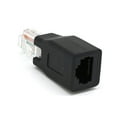 thumbnail image 3 of unbranded Conector Adaptador Rj45 Macho A Negro Para Cable De Red Con Chapados En De Cobre Y PVC, 3 of 8