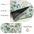 thumbnail image 5 of Sage Green Eucalyptus Leaf Area Rugs 4x6 ft Spring Summer Botanical Plaid Washable Rug Non Slip Indoor Carpet Absorbent Floor Mat for Living Room Bedroom Dining Room, 5 of 9