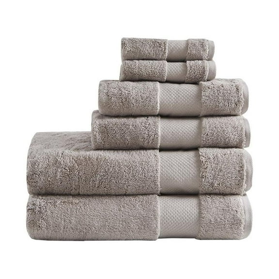 Signature Turkish Luxury 6-Piece Bath Towel Set, Belen Kox