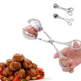 thumbnail image 4 of unbranded Meatball Tongs Rice Baller Ice Cream Baller Meatballs Meatball Food Tongs Size 2, 4 of 6