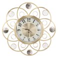 thumbnail image 2 of Reloj de pared, reloj de pared colgante elegante de estilo europeo, decoración, reloj de pared para el hogar, durabilidad mejorada, 2 of 8