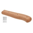 thumbnail image 1 of ColoMX Mango de madera para cuchillo de cocina japonés, abrazadera de madera dura, agarre para cuchillo de sashimi, suministros para manualidades, accesorios para profesionales, 1 of 8