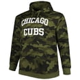 thumbnail image 2 of Men's Camo Chicago Cubs Allover Print Pullover Hoodie, 2 of 3