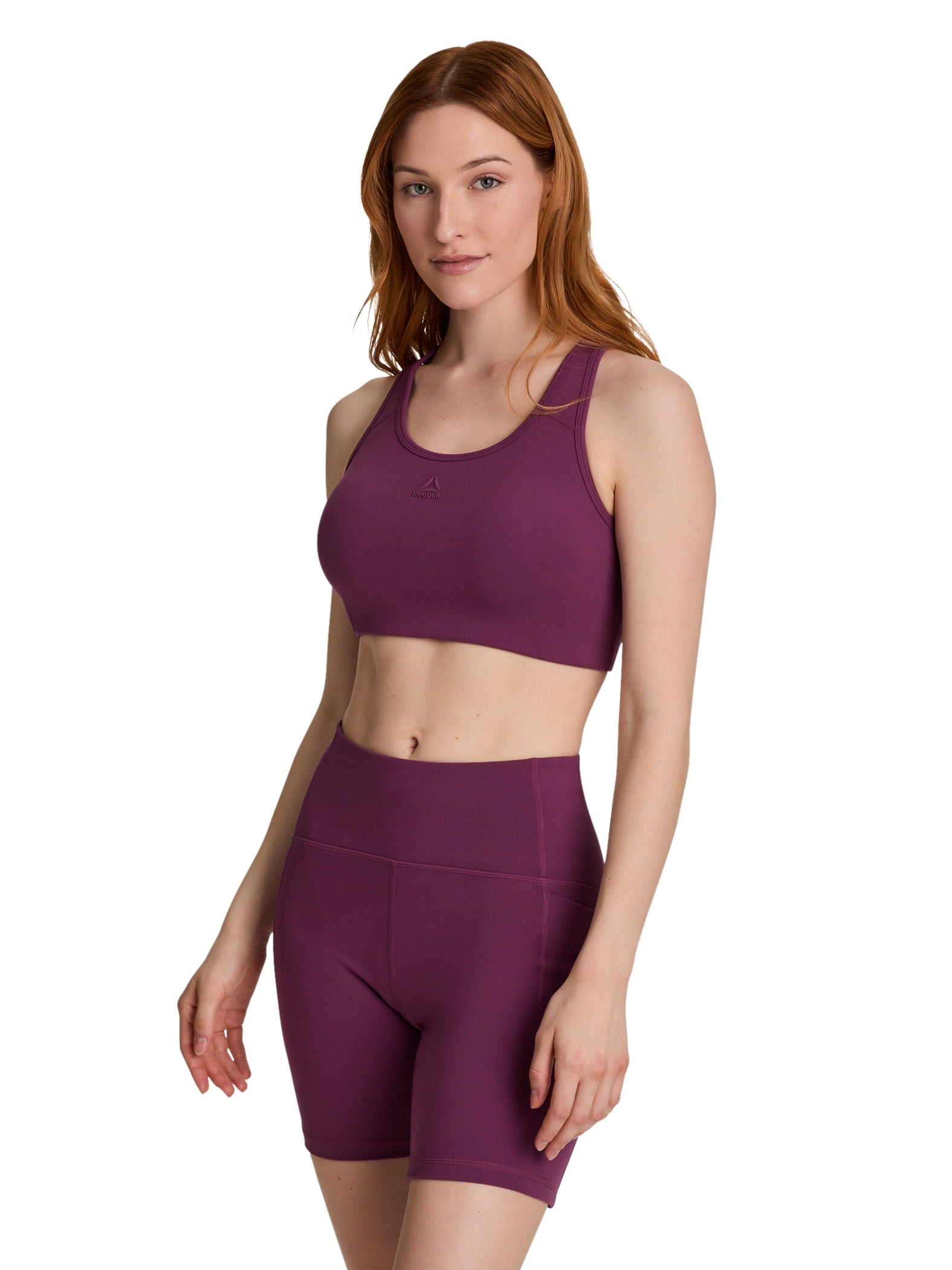 Reebok Women's Medium Impact Reflex Bra with Removable Cups, Sizes XS-4X