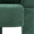 thumbnail image 6 of S-HOME Chenille Accent Chair In Grey With Ergonomic Arms And Removable Pillow For Living Room And Office Space, 6 of 8