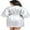 White, variant on LYMAYTER Bride Robe Silk Satin Short Bathrobe Lightweight Bridal Shower Loungewear Elegant S-3XL