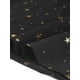 thumbnail image 5 of Vestido A-line de Chiffon con Estrellas Metálicas y Mangas Fruncidas para Mujeres INSPIRE CHIC Talla XS Negro, 5 of 6