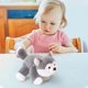 thumbnail image 1 of Muñeca de peluche | Juguete de peluche suave para compañeros, 19 cm | Peluche de alta densidad, lavable, sin pelusa • El relleno engrosado mantiene la forma • Adorno de decoración de escritorio, 1 of 5