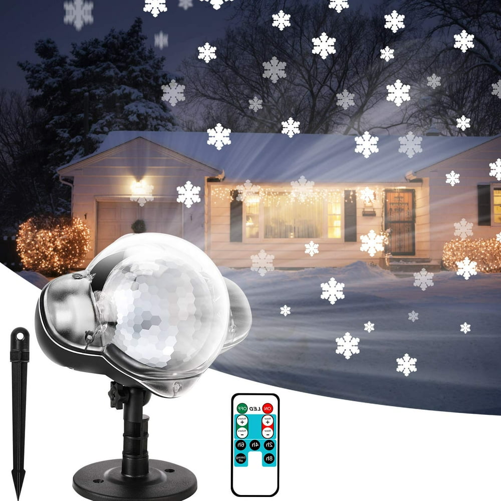 Epidgadget Snowflakes Projector Lights, Snowflake projection Light with