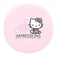 thumbnail image 2 of Impressions Vanity Hello Kitty Swirl Lighted Compact Mirror with 3X Magnification (Pink), 2 of 6