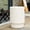 White, variant on Christopher Knight Home Minimalist Ribbed MGO Side Table, Lightweight Concrete, Indoor/Outdoor, Black