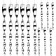 thumbnail image 1 of 10 Piezas Repelente de Pájaros 30cm Anti Paloma Balcón, Anti Paloma Para Balcón, Repelentes Reflectantes Para Pájaros, Palomas, Gaviotas, Insectos Para Protegerte, 1 of 5