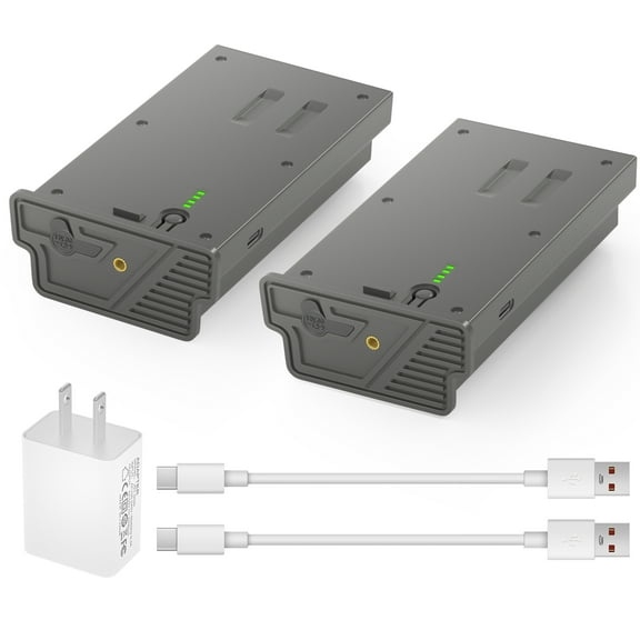 2 Pack New Lipo Trail Camera Battery Pack Upgraded LED Meter and Solar Charging for Tactacam Reveal Ultra, X Pro 3.0, X Pro, X Gen 2.0, Gen 3.0, SK, XB, X Hunting Cellular Trail Camera