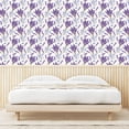 thumbnail image 3 of Ambesonne Lavender Peel & Stick Wallpaper for Home, French Country Flowers, 13"x36", Ceil Blue and Violet, 3 of 5