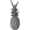 Grey, variant on First of a Kind Grey Ceramic Pineapple Decorative Centerpiece Display Decor for Living Room, Bedroom, Office, Kitchen. Pineapple Stoneware Bookshelf Decorative Object.