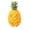1# Yellow, variant on Resin Pineapple Jack-O'-Lantern Light, Yellow Battery Powered Halloween Holiday Decoration for Kitchen, Tabletop, Garden and Party Display