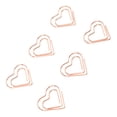 thumbnail image 3 of Clips De Papel En Forma De Corazón, 100 Piezas, Clips De Metal Lindos, Adorables Y Portátiles, Material Duradero En Forma De Corazón, Clips De Uso Versátiles Para, 3 of 7