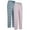 P2406, variant on GLOBAL Cotton Flannel 2 Pack Women's Pajama Pants Sleepwear Sleep Pants,S-3XL