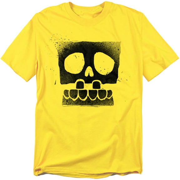 Spongebob T-Shirt Spongebob Skull Spray Unisex Graphic Tee for Men & Women
