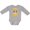 AC-Heather Grey, variant on Hamster Kids Pet Gift Boys or Girls Long Sleeve Baby Bodysuit