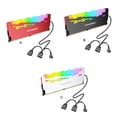 thumbnail image 4 of crativent Memory Radiator Efficient RGB RAM Heatsink Portable Aluminum Alloy Easy to Install High Short Computer Accessory Red, 4 of 6