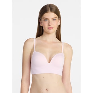 No Boundaries Women's All-Over Lace Balconette Bra with Sugarcup