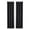 Black, variant on JVBTVB Blackout Thermal Insulated Curtains 42x63 Inch - Noise Reducing Polyester Room Darkening Curtains with Grommets for Bedroom