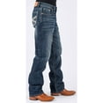 thumbnail image 2 of Stetson Men's 1520 Standard Fit Straight Jeans - 11-004-1520-4065 BU 38W x 36L  US, 2 of 3