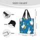 thumbnail image 3 of Easygdp Cartoon Goose Bolsa Tote para Mujer, Bolso de Hombro para Trabajo, Playa, Viajes, Compras y Supermercado, 3 of 7