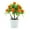 Orange, variant on CoudarTitie Artificial Potted Plants Florals Decor Desktop Decoration Decorative Fake Potted Orange