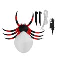 thumbnail image 1 of 2.4m Outdoor Inflatable Spider Decoration with LED Light, Large Halloween Decoration for Garden, Plug, 1 of 4
