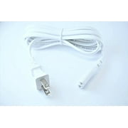 [UL Listed] OMNIHIL White 5 Feet Long AC Power Cord Compatible with Peachtree Audio deepblue3 Music System