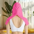 thumbnail image 4 of Bxaolu Cooling Hoodie Towel, Absorbent Quick-Drying Cooling Towels for Neck and Face, Sun Protection Cooling Neck Wraps Sport Head Cooling Towel in Hot Weather, Hot Pink, 4 of 6