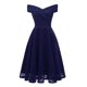 thumbnail image 1 of Vestido de encaje de la vendimia del nuevo bordado de las mujeres fuera del hombro Vestido de f Abanopi Vestido, 1 of 7