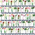 thumbnail image 1 of Yszhijia 100 piezas Brotes de frijol Pinzas para el cabello Pasadores divertidos Horquillas para plantas Estilo mixto Pequeña flor de hierba Mariposa Hongo Accesorios para el cabello para niñas Mujere, 1 of 5